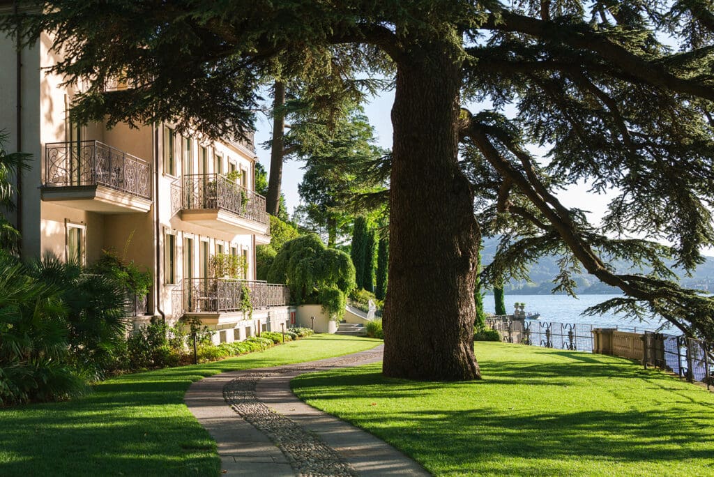 Lake Como wedding planner site tour
