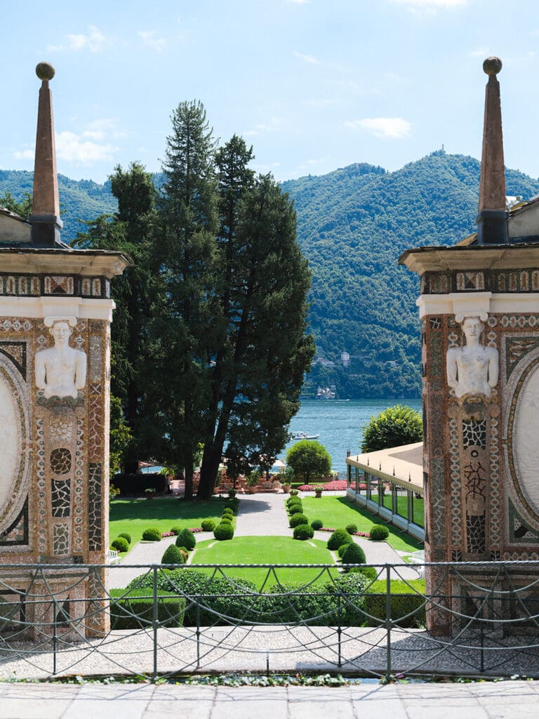 villa d'este lake como
