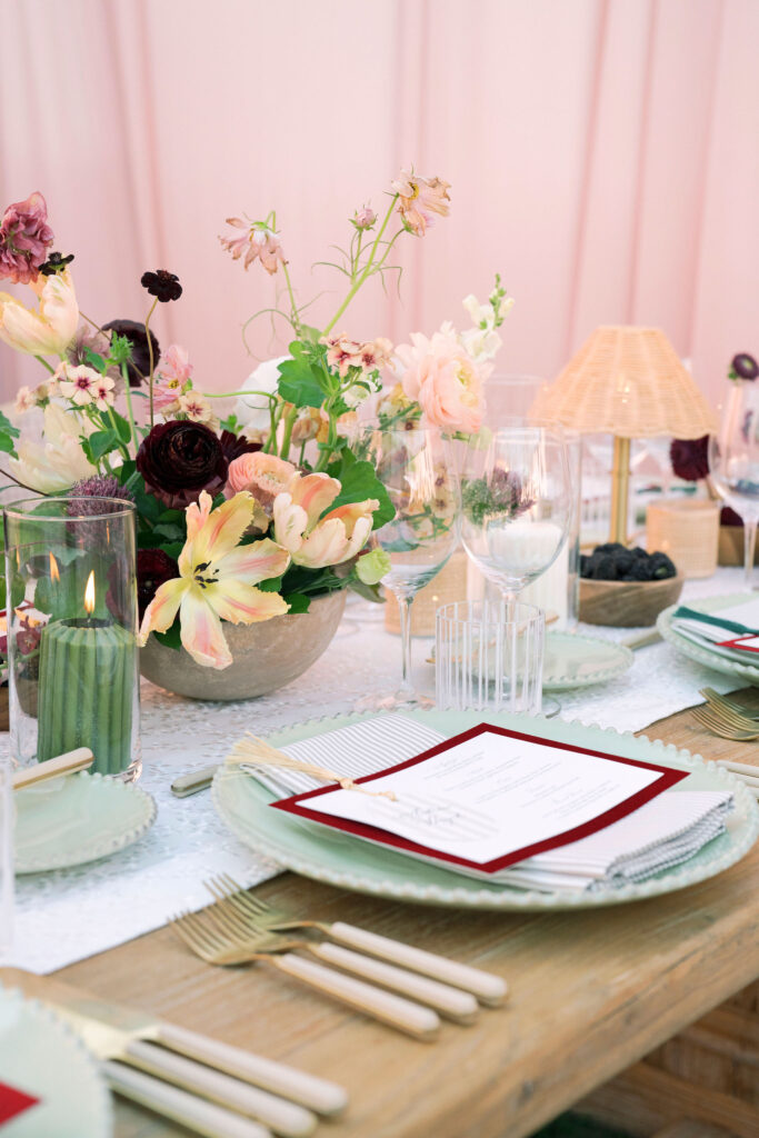 Gabrielle and Darren reception at Rancho Valencia Resort, San Diego luxury wedding